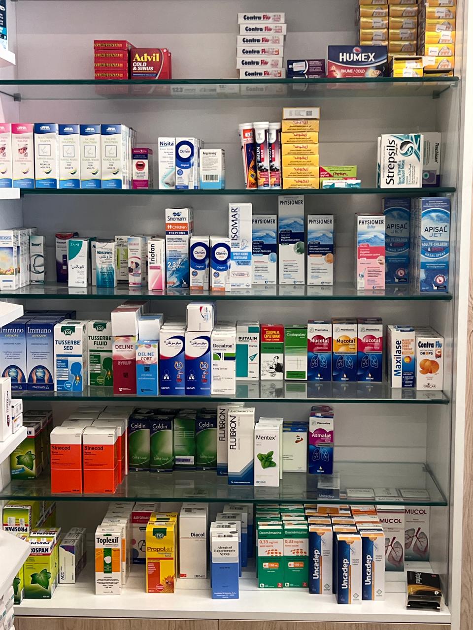 Rayon de médicaments — vue d'ensemble 2